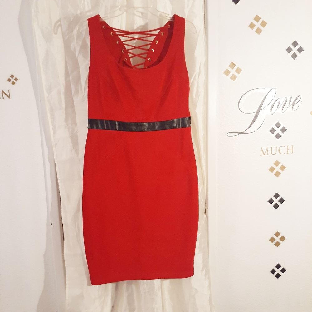 BISOU BISOU RED DRESS